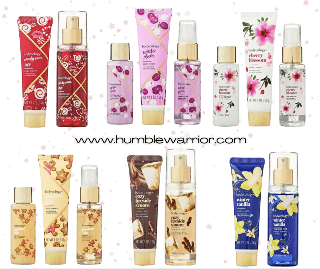 The Bodycology 3-pc Stocking Stuffer sets!